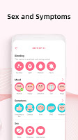 screenshot of Period tracker by PinkBird