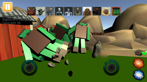 Android application Ragdoll Monster Sandbox 3d screenshort