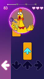 Dancing Chicken - funny tiles