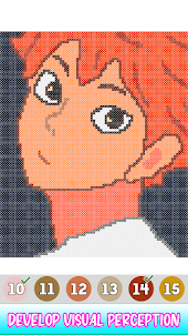 Anime Cross Stich - Pixel Art