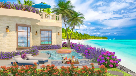 Modern Beach House: Home Decor  screenshots 2