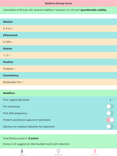 Updated Bishop Score Calculator For Obgyn Midwife Android App Download 2021