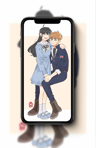 cute anime couple wallpapers