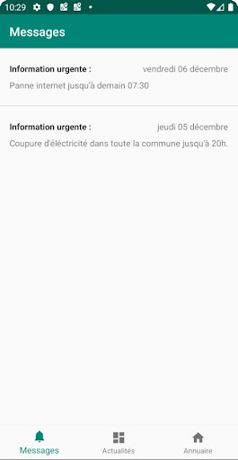 Android application Précy-sous-Thil screenshort