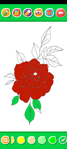 Flower Coloring Book