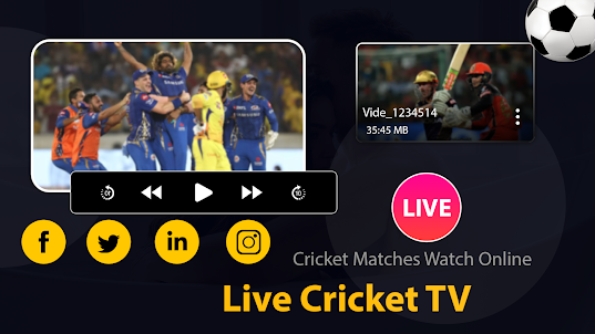 Live Cricket TV For IPL