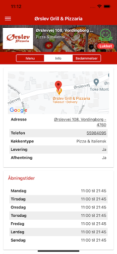 Orslev Grill & Pizzaria Screen 2