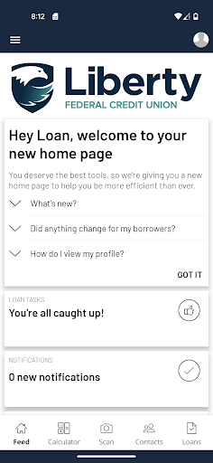 Android application MyMortgage by Liberty FCU screenshort