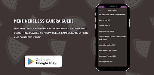 Mini Wireless Camera Guide Screenshot 3 - AppWisp.com