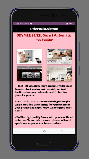 SKYMEE Owl Robot guide Screen 2