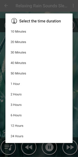 Rain Relaxing Sounds for Sleep Screen 3