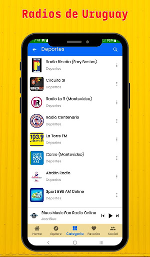 Radios online de Uruguay Screen 2