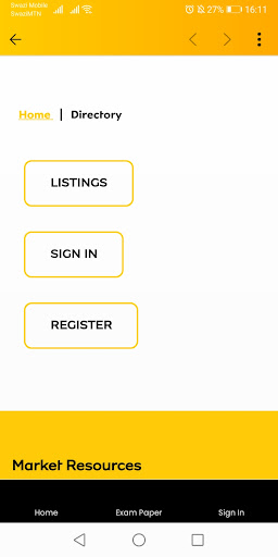 Android application MTN Khanyisa screenshort