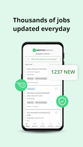Jobstreet Express Screen 2