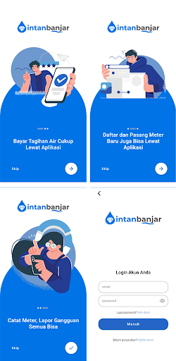 Android application Intan Banjar Mobile screenshort