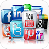 Social Media App All in One icon