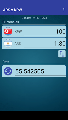 Arg. Peso x North Korean Won Screen 2