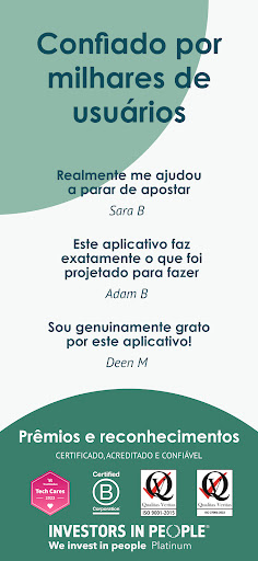 Bloqueio aposta - Gamban screenshot 8