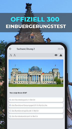 Android application Einbürgerungstest 2024 screenshort