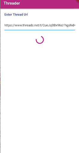 Threadser Screen 2