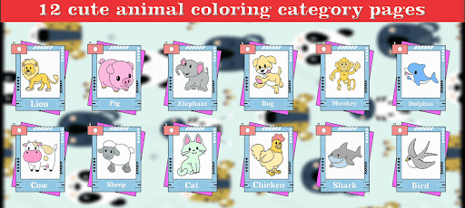 Little Elephant Coloring Screen 2