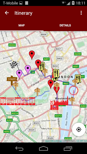 London: Guide, Map & Routes Screen 3