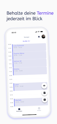 Booqer Pro Screen 3