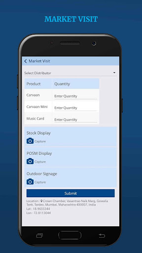 Saregama Sales Track Applicati Screen 3