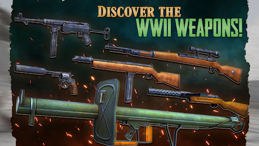World War WW2 Shooting Games v3.1.5 MOD (Free Shopping) APK