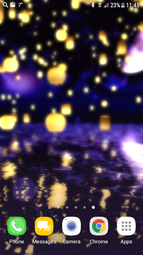 Lanterns 3D live wallpaper Screen 3