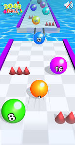 Screenshot 7 2048 Balls Run Challenge Game android