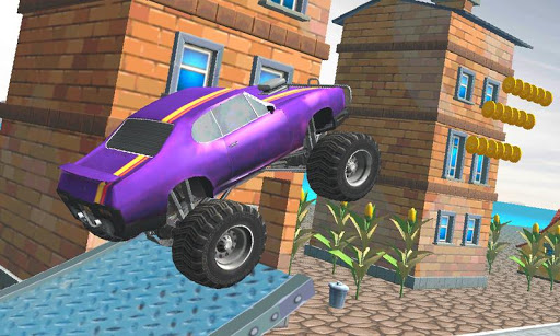 Android application Impossible Monster Stunts Game screenshort