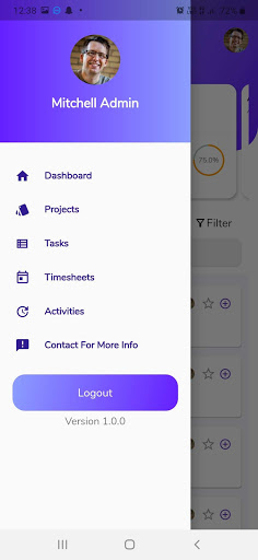 Android application EvoPRO screenshort