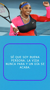 Serena Williams frases 1.0 APK + Mod (Free purchase) for Android
