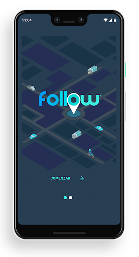Android application Project Follow Driver screenshort