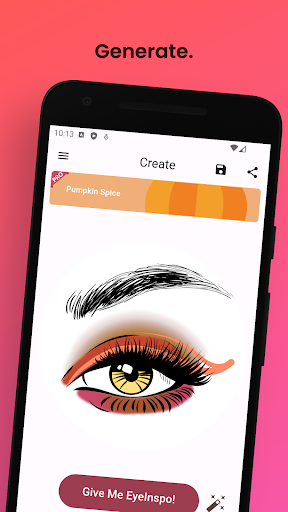 Android application EyeInspo - Makeup Inspiration screenshort