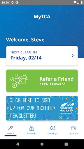 The Cleaning Authority screenshot