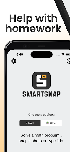 Android application SmartSnap screenshort