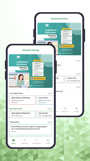 Enseval Hiring Screen 2