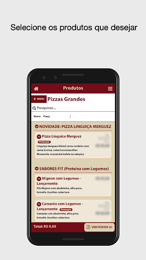 Biazzini Pizzas Screen 2