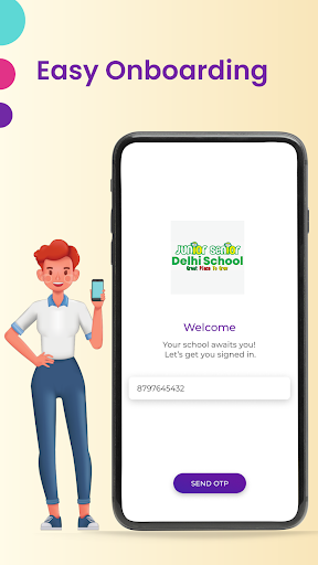 Android application Junior Senior Delhi School screenshort