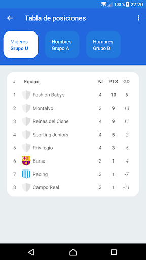 Futbit Screen 3