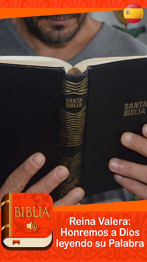 Android application Biblia Reina Valera con audio screenshort