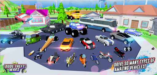 Dude Theft Wars: Open world Sandbox Simulator BETA screenshots apk mod 3