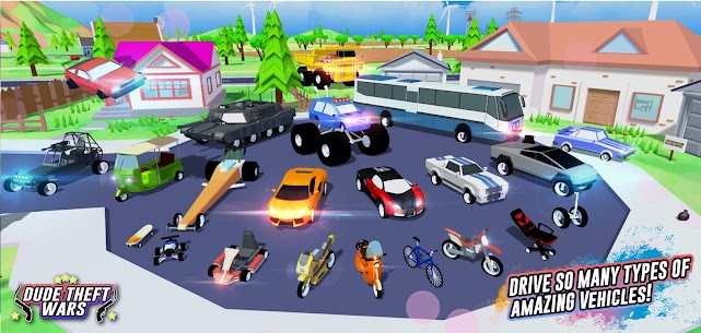 Dude Theft Wars Mod Apk Download (Unlimited Money/Free Shopping) 3
