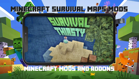 Minecraft survival maps mods