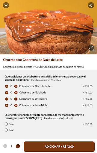 Caramello Bolos Caseiros Screen 2
