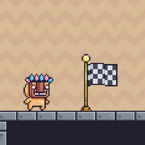 Pixel 2D Platformer logo