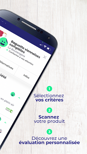 myLabel – scan de mes courses Screen 2