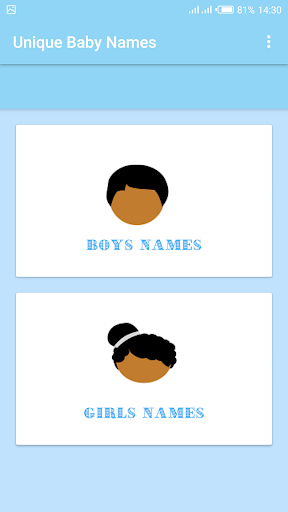 Unique and Amazing Baby Names Screen 3